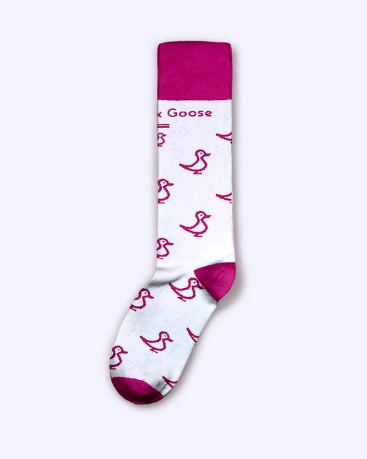 Pink Goose Casual Knit Dress Sock